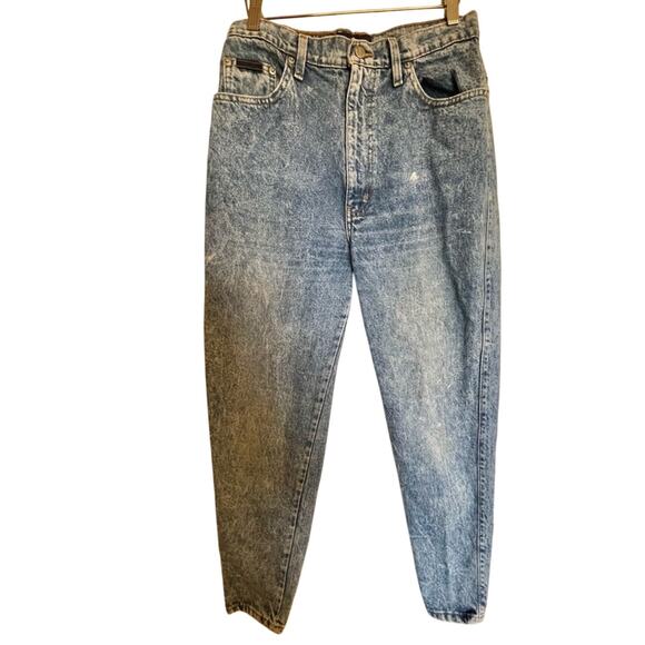 Sasson Modern Basics Vintage 90's High Waisted Mom Jeans Acid Washed Size 12 - Picture 1 of 15